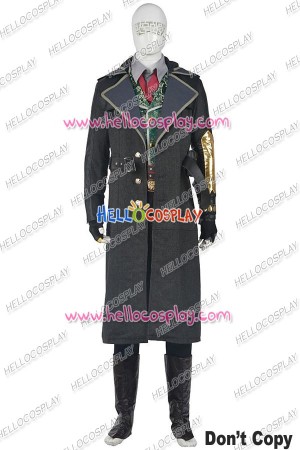 Assassins Creed Syndicate Cosplay Jacob Frye Costume Uniform New