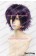 Wig 30CM Cosplay Purple Black Universal Short Layered