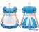 Angel Feather Cosplay Alice Cute Maid Dress Costume
