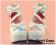 White Ankle Strap Crossing Straps Chunky Princess Lolita Shoes