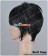 Black Short Cosplay Layer Wig