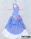 Southern Belle Ball Gown Blue White Wedding Lolita Dress