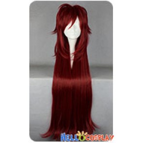 Black Butler Grell Sutcliff Cosplay Wig Red