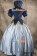 Fairy Tail Cosplay Juvia Lockser Blue Formal Dress Costume