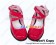 Mirror Red Pop Crossing Straps Chunky Princess Lolita Shoes