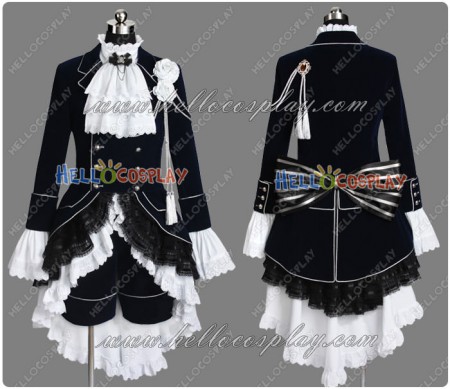 Black Butler Cosplay Ciel Phantomhive Dark Blue Costume