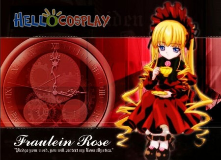 Rozen Maiden Reiner Rubin Cosplay Costume