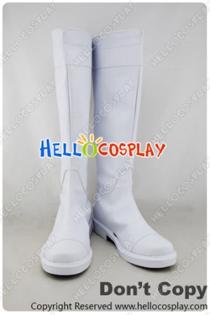 Makai Ouji Devils and Realist Cosplay Dantalion Huber White Boots