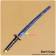 K Project Cosplay Yatogami Kuroh Sword Katana Weapon Prop Wood Version