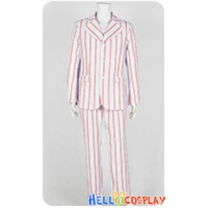 The Beatles Ringo Starr Cosplay Costume Stripes Suit