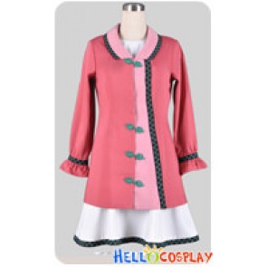 Touhou Project Cosplay Kyouko Kasodani China Buckle Pink Dress Costume