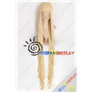 Macross Frontier Cosplay Sheryl Nome Yellow Long Wig