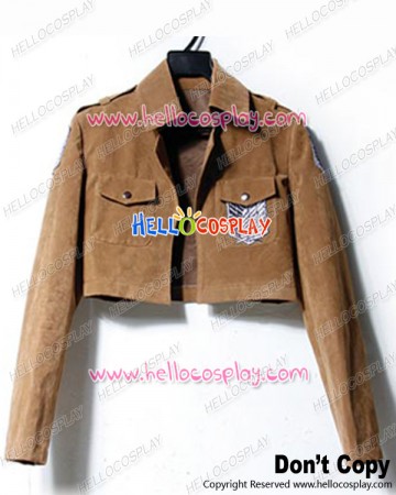 Attack On Titan Shingeki No Kyojin Cosplay Eren Yeager Suede Costume Full Set