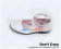 White Pop Crossing Straps Chunky Princess Lolita Shoes
