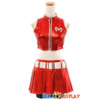 Vocaloid 2 Cosplay Meiko Costume Red Uniform