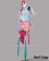 Macross Frontier Cosplay The End Of Triangle Ranka Lee Blue Pink Costume