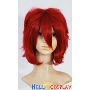 Red Short Cosplay Wig 005