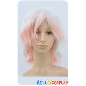 Diabolik Lovers Cosplay Subaru Sakamaki Pink White Gradual Change Wig