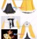 Vocaloid 2 Cosplay Rin Kagamine Costume Mr.Alice Song