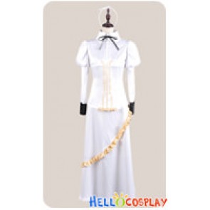 Clock Zero Shuuen No Ichibyou Cosplay 10 Years Later Kurou Nadeshiko White Costume