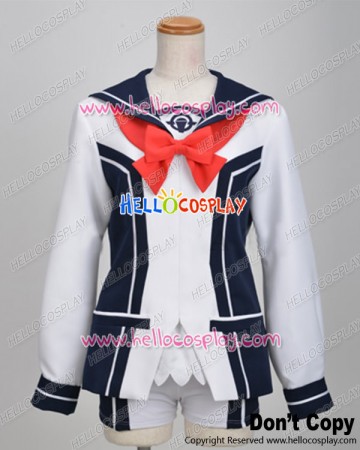 Vividred Operation Cosplay Aoi Futaba Girl Uniform Costume