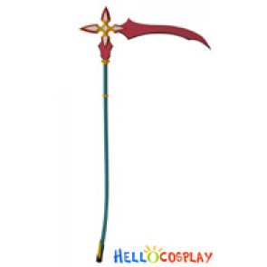 Kingdom Hearts Cosplay Marluxia Sickle Wand Weapon Prop