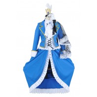 Black Butler Cosplay Ciel Phantomhive Blue Uniform White Camellia Costume