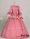 Gothic Renaissance Victorian Steampunk Gown Reenactment Pink Lolita Dress Costume