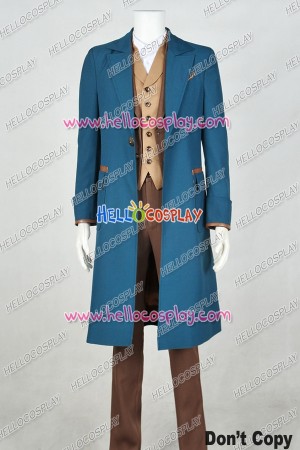 Fantastic Beasts and Where to Find Them Newt Scamander Cosplay Costume Outfits
