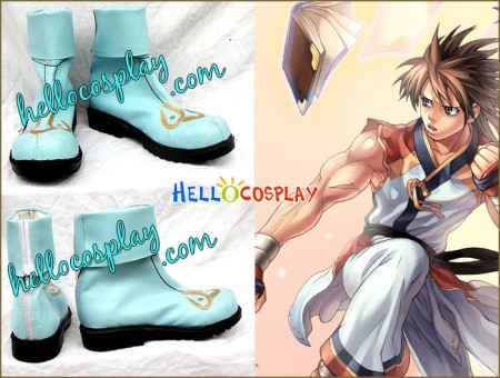 Ragnarok Online Cosplay Star Gladiator Blue Shoes