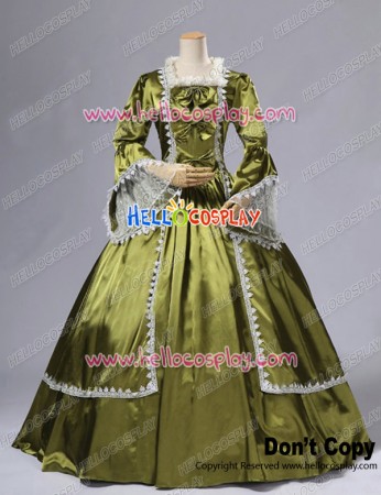 Marie Antoinette Victorian French Formal Period Ball Gown Stage Lolita Dress Costume