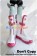 Vocaloid 3 Cosplay Ia White and Red Short Boots