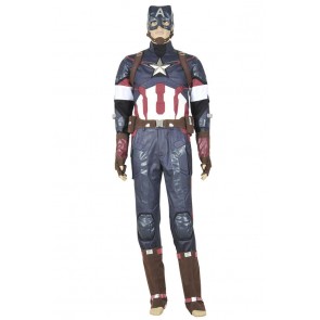 Avengers: Age Of Ultron Captain America Steve Rogers Cosplay Costume Uniform