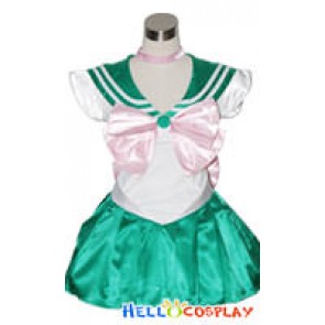 Sailor Moon Sailor Jupiter Makoto Kino Cosplay Costume