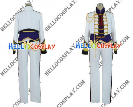 Code Geass Suzaku Kururugi Cosplay Costume Outfit