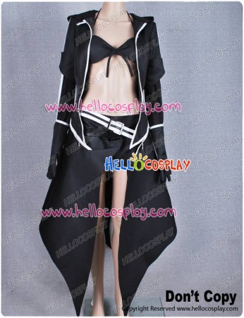 Black Rock Shooter Cosplay Costume Dress