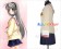 Clannad Cosplay Costume School Girl Uniform