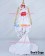 Chobits Cosplay Clamp Chii Elda White Red Dress Costume