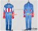 The Avengers Captain America Cosplay Costume Uniform