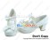 White Instep Strap Bows Chunky Princess Lolita Shoes