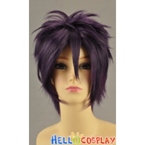 Dark Purple Cosplay Short Wig