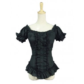 Victorian Lolita Steampunk Blouse Punk Lolita Dress