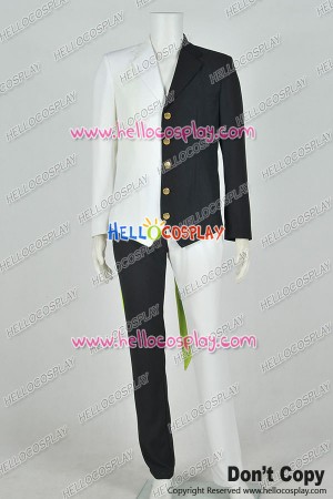 Black Jack The Manga Cosplay Black Jack Black White Costume Two Face Suit