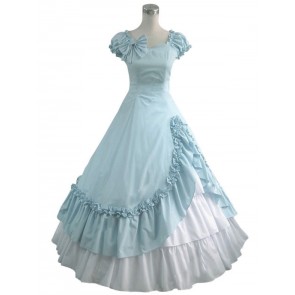 Southern Belle Lolita Cotton Ball Gown Evening Dress
