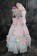 Black Butler Cosplay Ciel Phantomhive Pink Flower Dress Costume