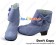 Light Purple Ruffle Bow Chunky Sweet Lolita Short Boots