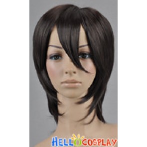 Dark Brown Cosplay Short Wig Layered