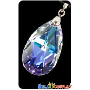 Sword Art Online Cosplay Asuna Yuuki Heart Of Yui Crystal Necklace Accessories