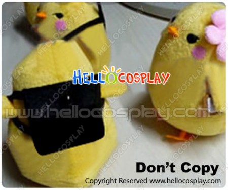 Tomb Notes Cosplay Yellow Chicken Plush Doll Full Set