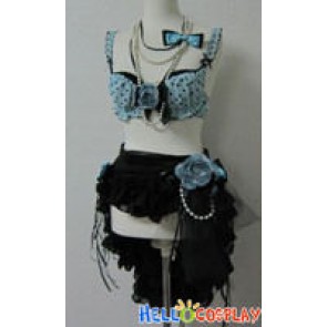 Vocaloid 2 Romeo And Cinderella Hatsune Miku Costume Blue